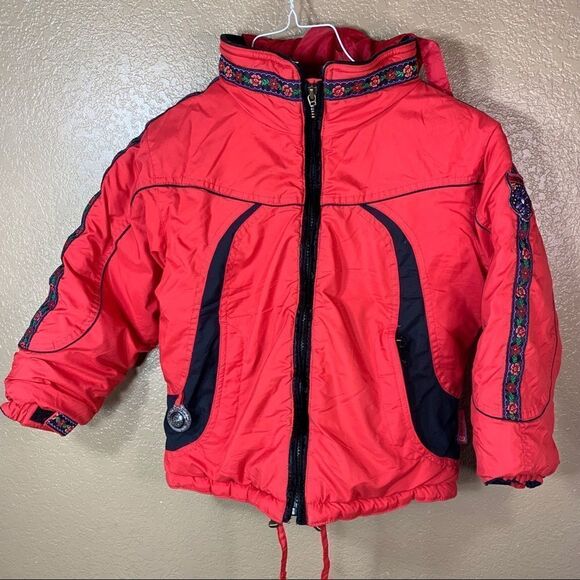 Obermeyer Sweet Pea girls red jacket